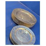 (2) Sets of Vintage Pewter Plates