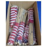 Bulk Lot of 12" US Handheld Stick Flags