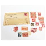 US 2-Cent Stamp Collection & Envelope Lot