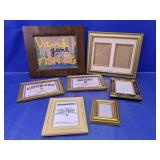 Assorted Decorative and Multi-Photo Frames