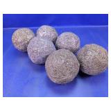 Decorative Silver Glitter Fiber Balls