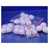 White Polystyrene Foam Craft Balls