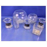 Assorted Glass Containers & Bowls