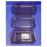Pyrex Rectangular Glass Bakeware Dishes