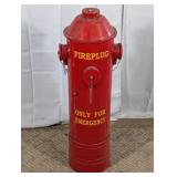 Vintage Wooden Fireplug Cabinet