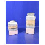 (2)Ceramic Table Decor Duo
