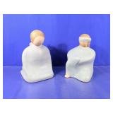 (2)Jack Black Sedona Studio Ceramic Sculptures