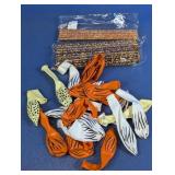 Animal Print Balloons And Paper Straws Set