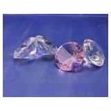 Faceted Glass Decorative Stones