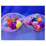 Assorted Colorful Plastic Easter Eggs Lot