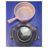 (2) Anchor Hocking Glass Bakeware Dishes