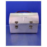 Vintage Aluminum Thermos Brand Dome Lunch Box