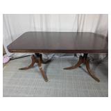 (1) Double Pedestal Dining Table