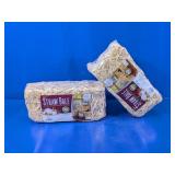 (2)FloraCraft Decorative Straw Bales