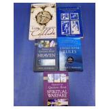 5 Christian Living & Theology Books Lot