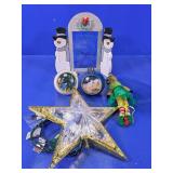 Assorted Christmas Decor Ornaments & Figurines