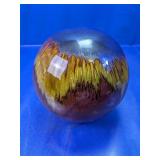 Large Decorative Glazed Ceramic Sphere