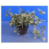 Artificial Potted Variegated Ivy Plant