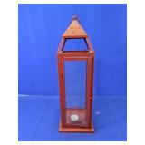 Red Metal Pier 1 Imports Tall Lantern