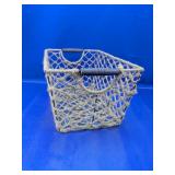 Rope Net Storage Basket With Handles