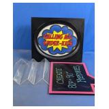 Decorative Sign And Display Frame Set