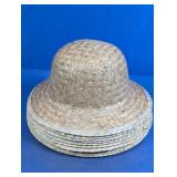 Woven Straw Style Decorative Hat