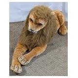 Giant Life-Size Male Lion Plush