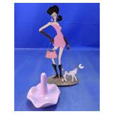 Decorative Ring Holder & Metal Figurine