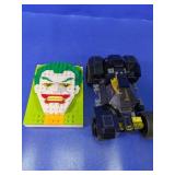 LEGO Joker Display And Batmobile With Robin