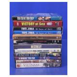 War History & Military Movie DVD Lot