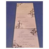 Set of 3 Inspirational Glass Coasters