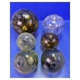 Vintage Glass Fishing Floats