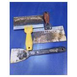 Assorted Putty Knives & Scrapers Lot