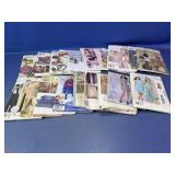 Assorted Sewing Pattern Envelopes Lot