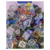 Assorted Multi-Color Decorative Glass Gems