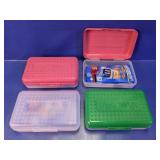 SpaceMaker Pencil Box and School Supply Lot