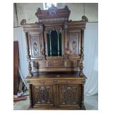 Ornate Renaissance Revival Buffet Sideboard
