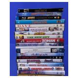 Mixed Movie & Music DVD / Blu-ray Lot