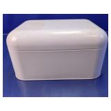 (1) Metal Bread Box Storage Container