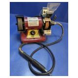 Variable Speed Bench Grinder With Flex Shaft