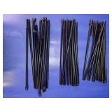 Black Metal Pole Set