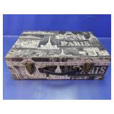 Paris-Themed Decorative Storage Box