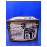 Decorative Fabric-Covered Keepsake Box