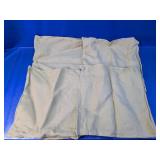 CornGreen Burlap Pillow Covers with Zippers