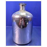 Silvered Glass Apothecary Bottle