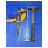 DeWalt Clamp, Hammer & Mixing Paddle Lot