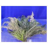 Assorted Artificial Fern and Grass Foliage Lot