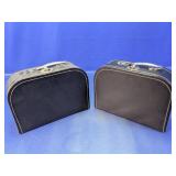 (2) Small Vintage Style Storage Cases