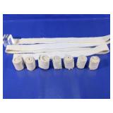 Assorted Fabric Bandage Wraps and Rolls