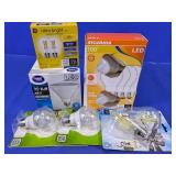 (5)Packs Mixed LED Light Bulb Lot